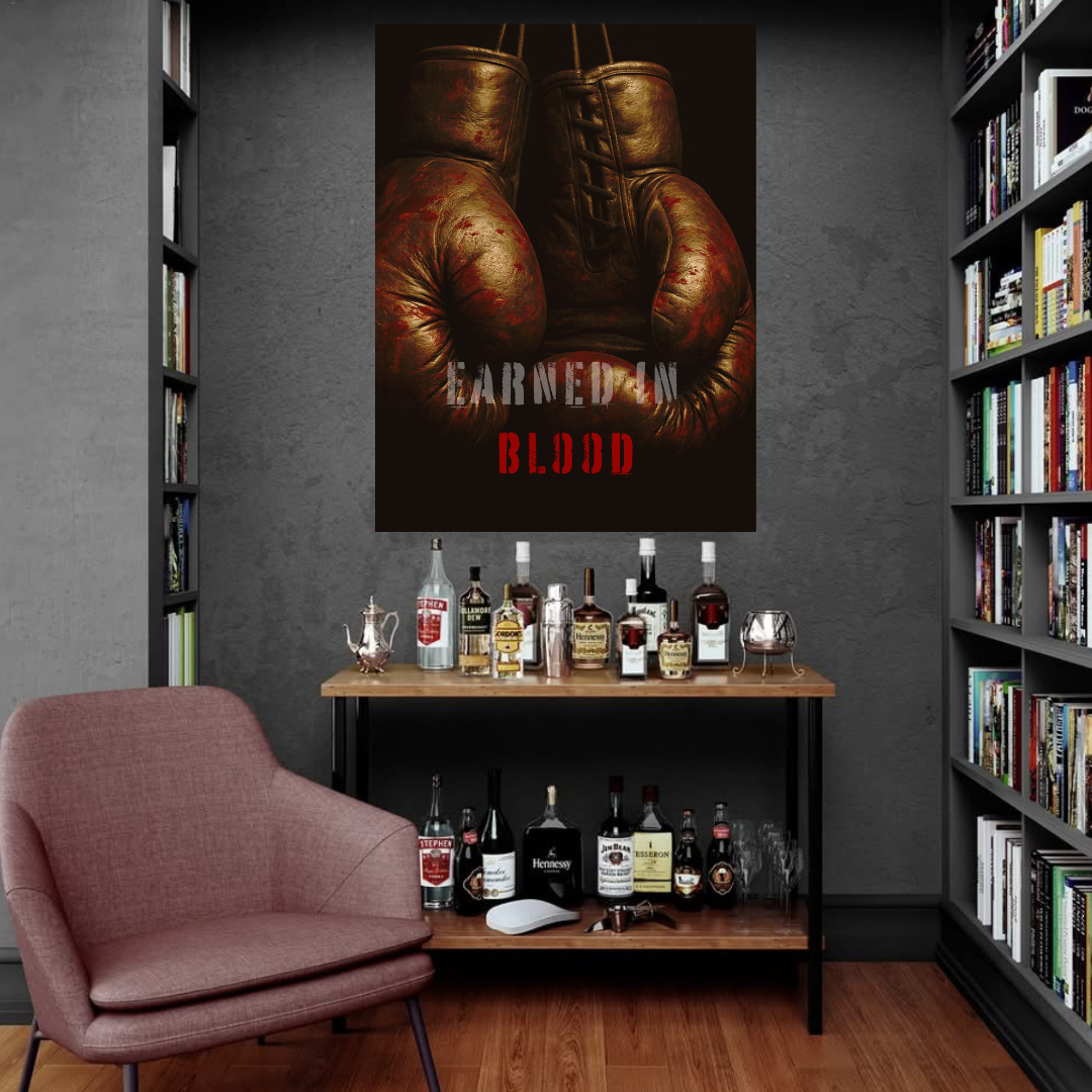 Earned In Blood Poster