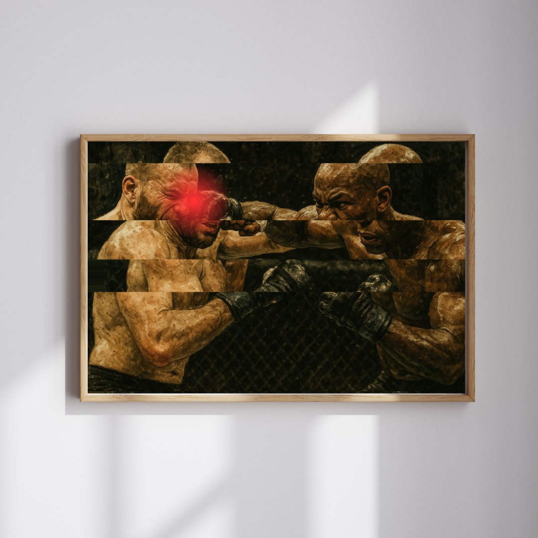 Sliced MMA Canvas