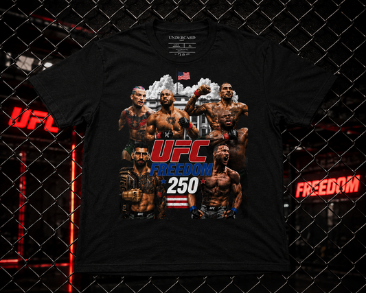 UFC Freedom 250 T-Shirt - Men's Regular Fit Tee | UFC Fighter Apparel