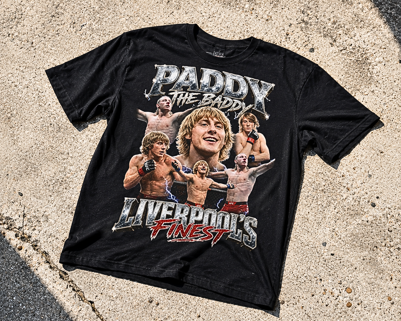Paddy "The Baddy" T-Shirt - Men's Regular Fit Tee | UFC Fan Merch