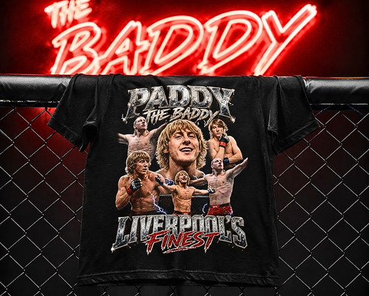 Paddy "The Baddy" T-Shirt - Men's Regular Fit Tee | UFC Fan Merch