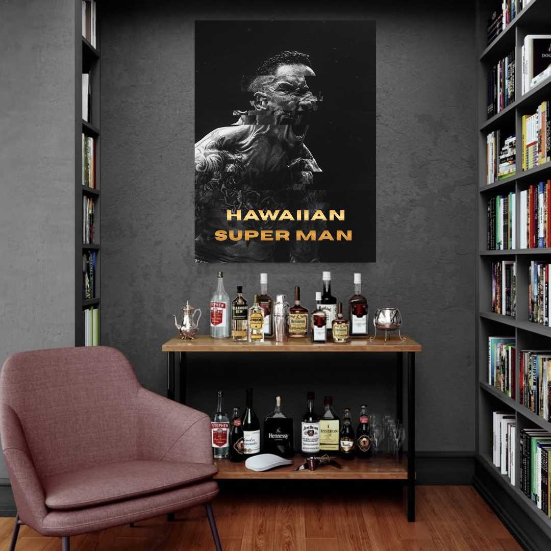 Hawaiian Super Man Poster