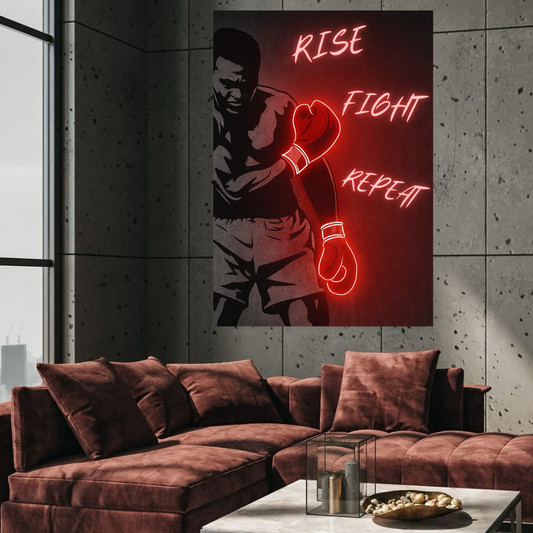 Rise. Fight. Repeat. Poster