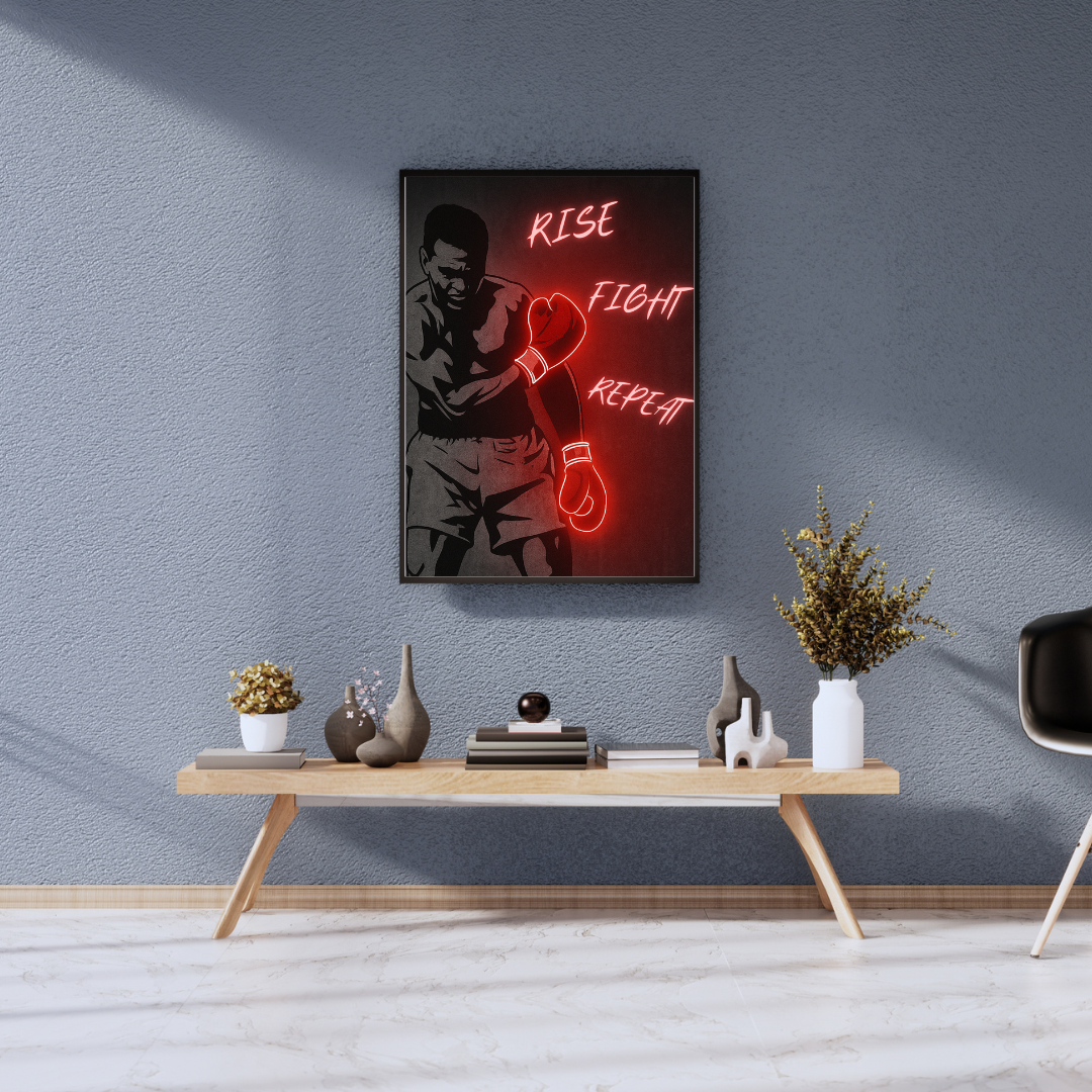 Rise. Fight. Repeat. Poster