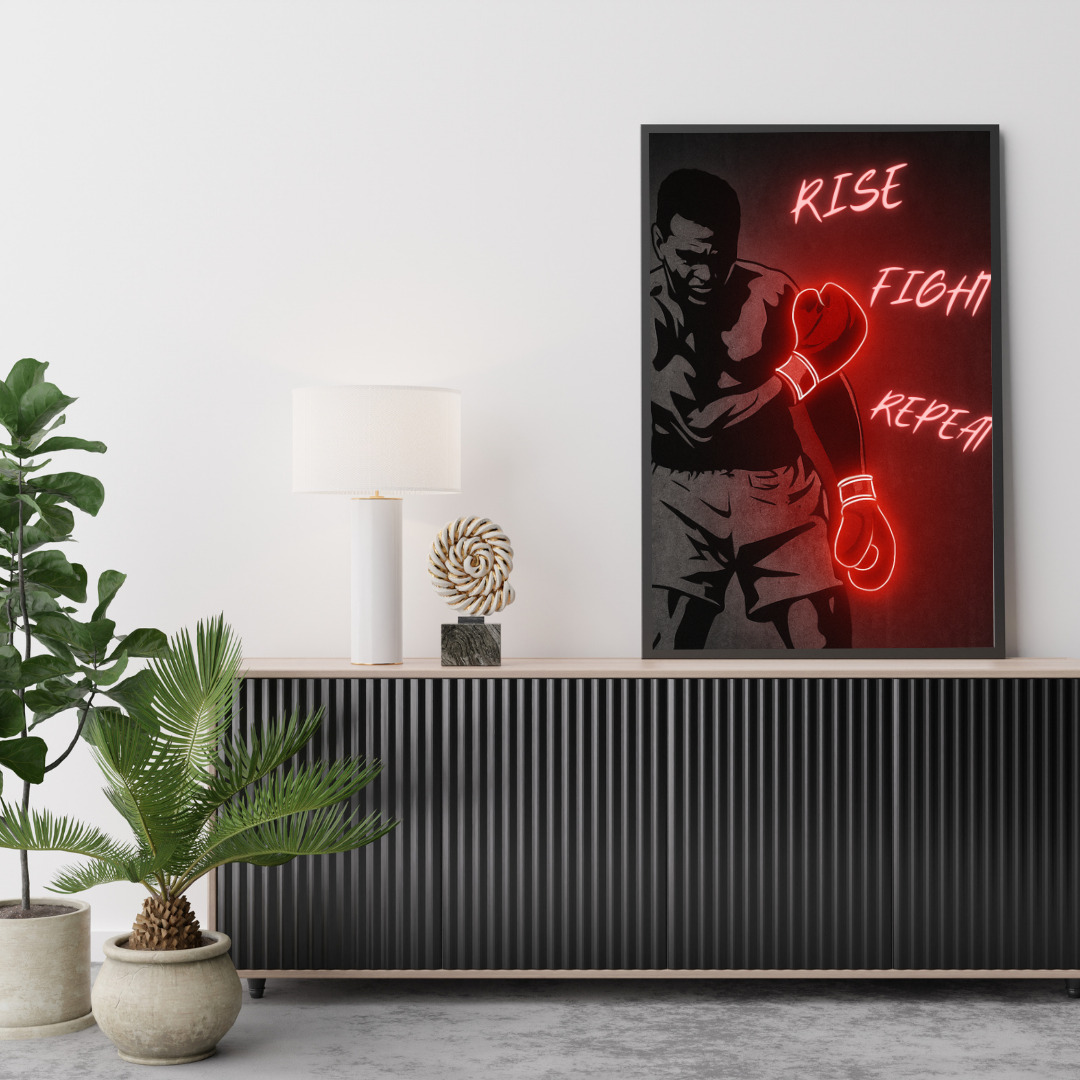 Rise. Fight. Repeat. Poster