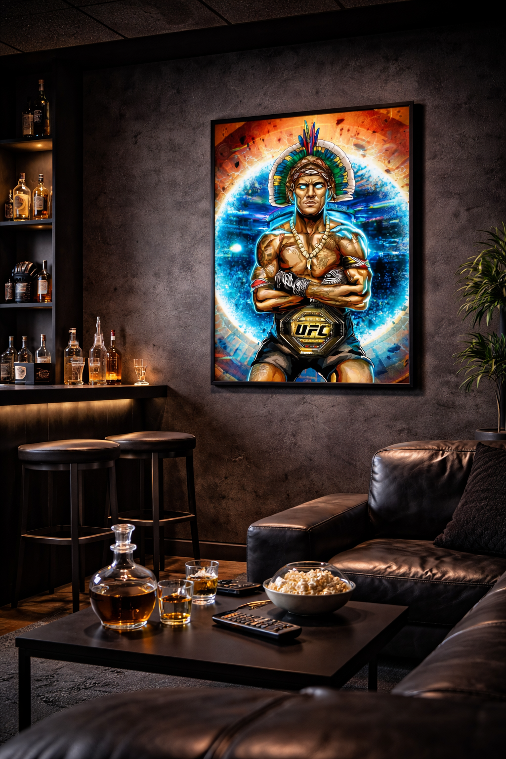Alex Pereira UFC Poster - MMA Champion Art | Kickboxing Legend Decor