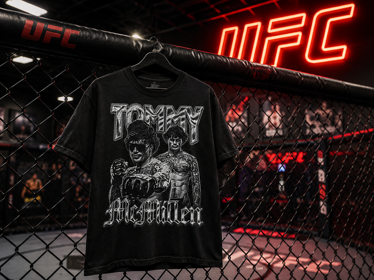 Tommy "Gun" McMillen T-Shirt - Men's Regular Fit Tee | UFC Fighter Apparel