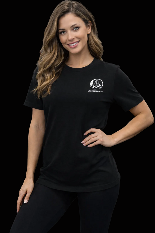 Women’s Boxing T-Shirt – Undercard Art Gorilla Logo Tee