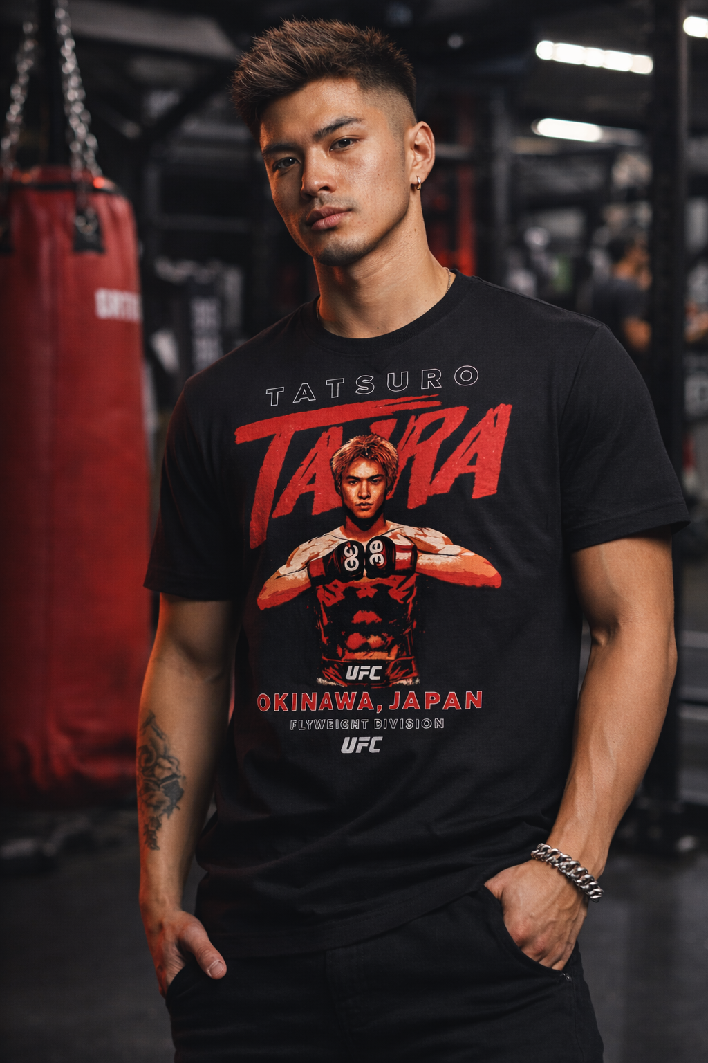 Tatsuro Taira Shirt – Men’s Relaxed Fit MMA Graphic Tee | Japanese UFC Fighter Apparel