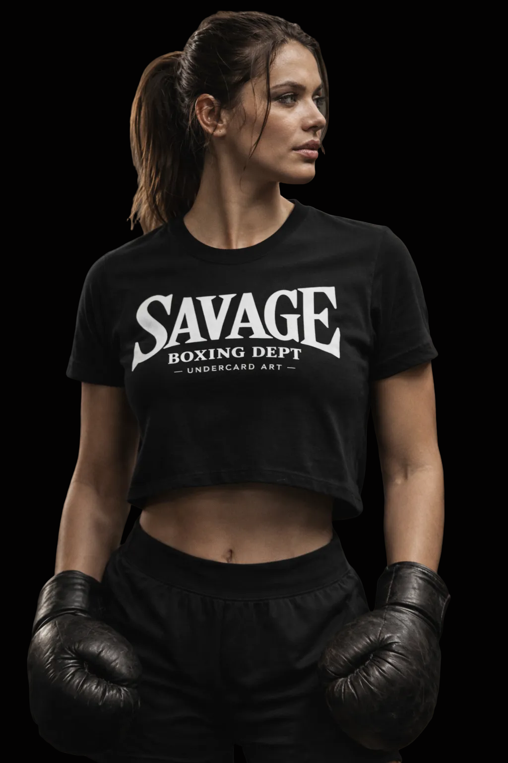 Savage Boxing Dept Women's Crop Top