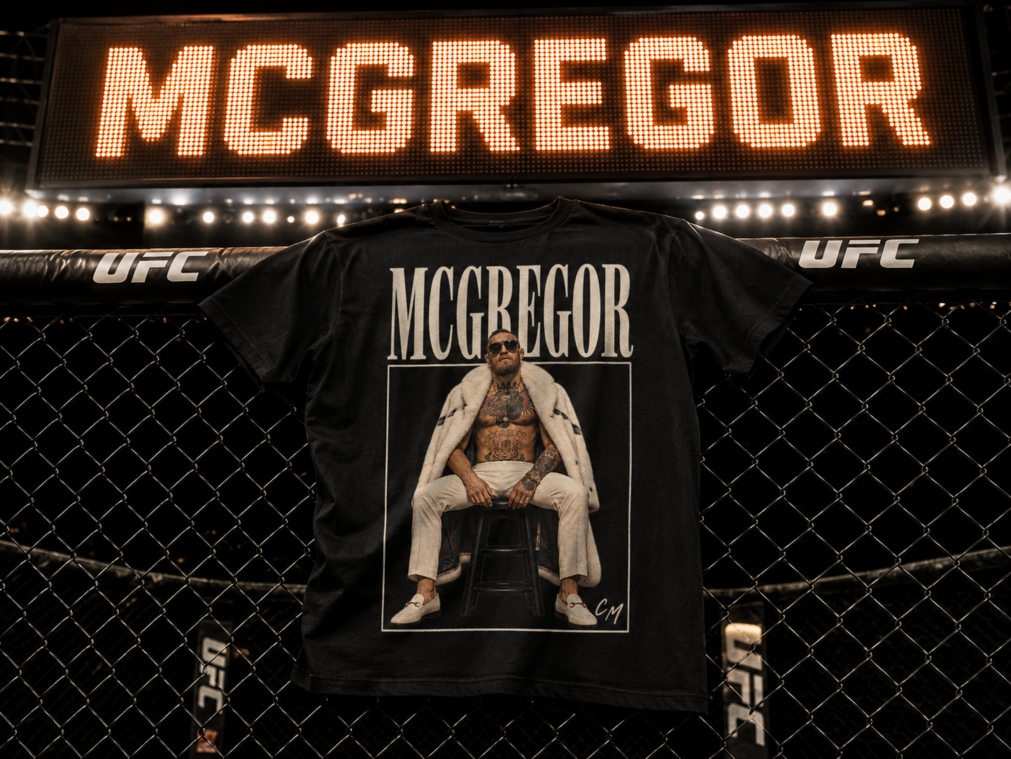 Conor McGregor T-Shirt - Men's Regular Fit Tee | UFC Fighter Apparel