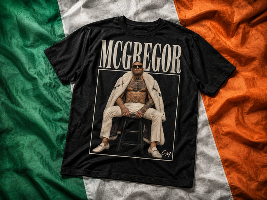 Conor McGregor T-Shirt - Men's Regular Fit Tee | UFC Fighter Apparel