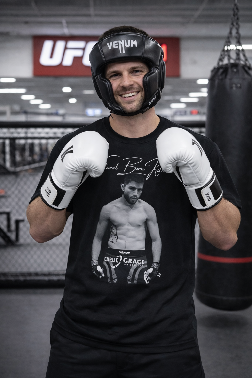 Carlos Condit Natural Born Killer Shirt – Men’s Relaxed Fit MMA Graphic Tee | Combat Sports Apparel