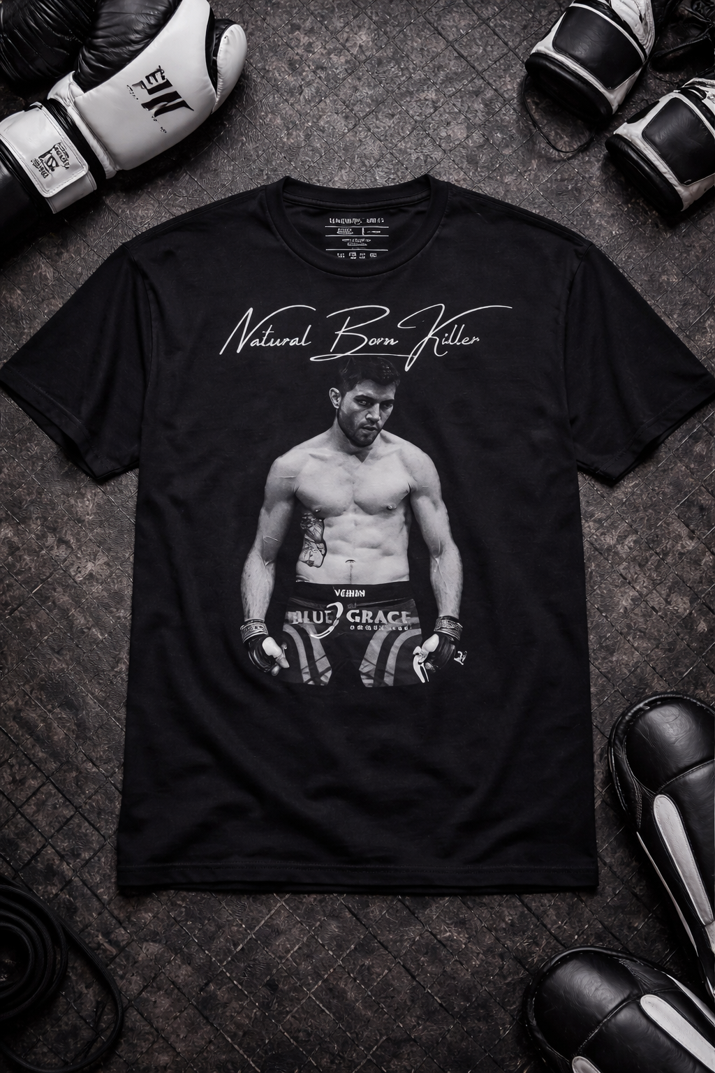 Carlos Condit Natural Born Killer Shirt – Men’s Relaxed Fit MMA Graphic Tee | Combat Sports Apparel