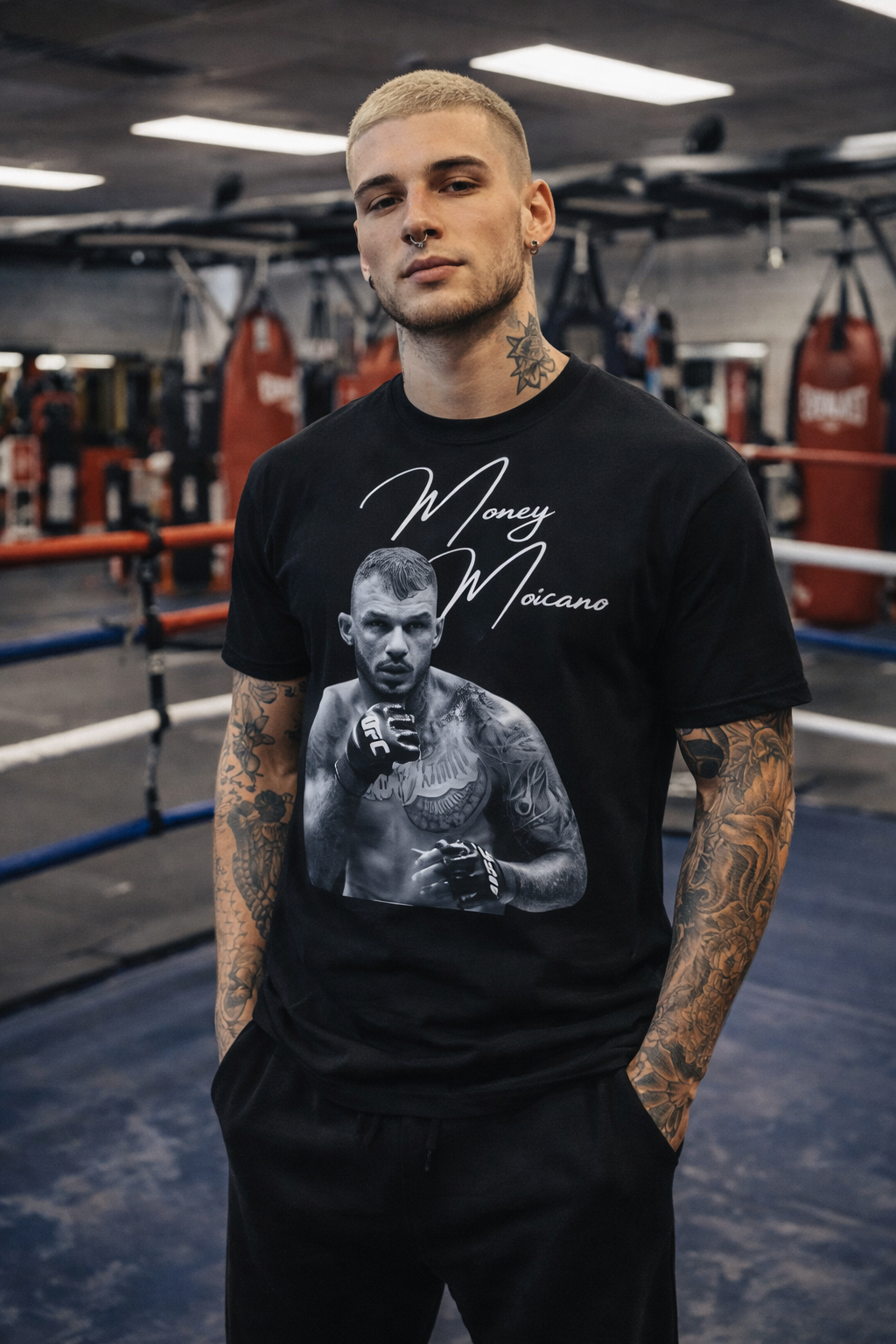 Money Moicano Shirt – Men’s Relaxed Fit MMA Graphic Tee | Combat Sports Apparel