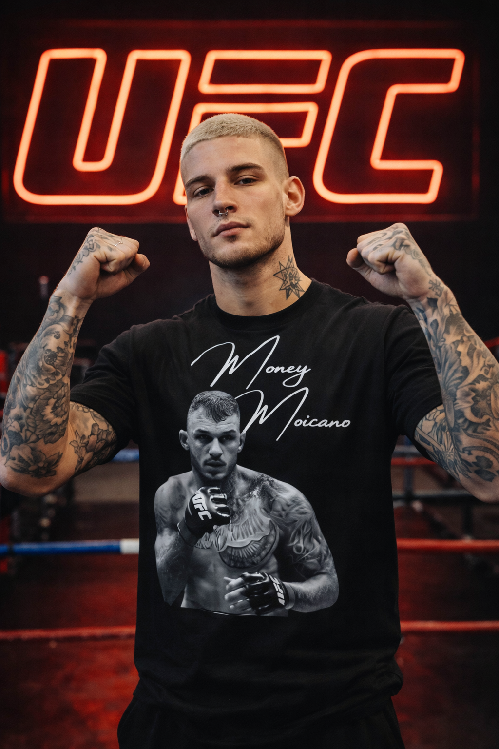 Money Moicano Shirt – Men’s Relaxed Fit MMA Graphic Tee | Combat Sports Apparel