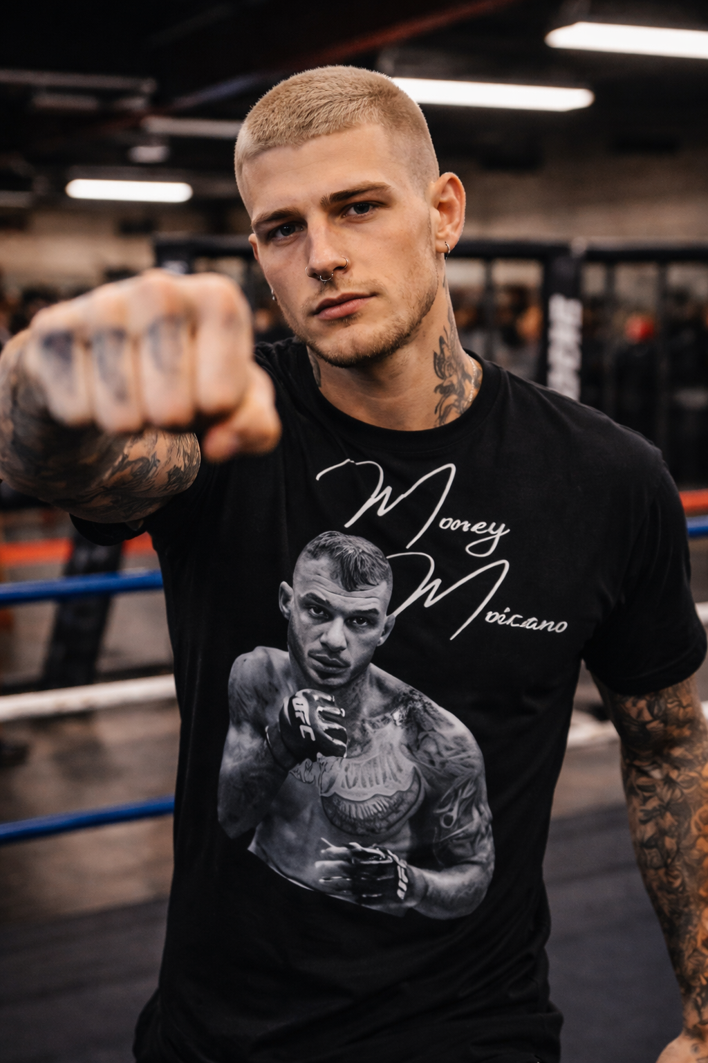 Money Moicano Shirt – Men’s Relaxed Fit MMA Graphic Tee | Combat Sports Apparel