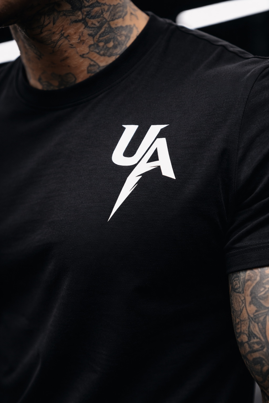Men’s Fitted Gym T-Shirt – Combat Sports Training Tee | Undercard Art Athletic Apparel