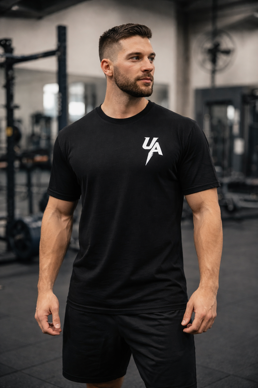 UA Logo Relaxed Fit T Shirt for Men