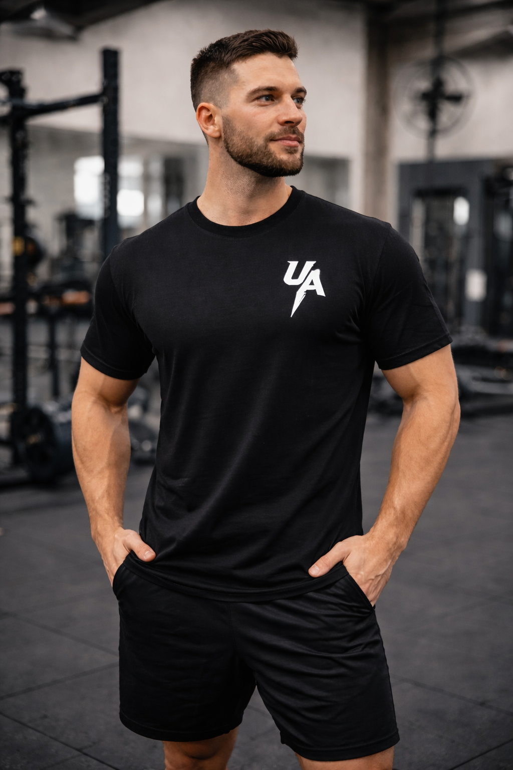 UA Logo Relaxed Fit T Shirt for Men