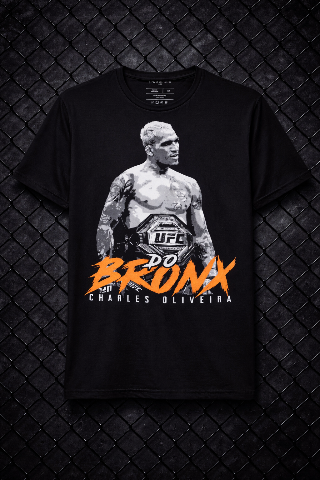 Charles Oliveira Do Bronx Shirt – Men’s Relaxed Fit MMA Graphic Tee | Combat Sports Apparel