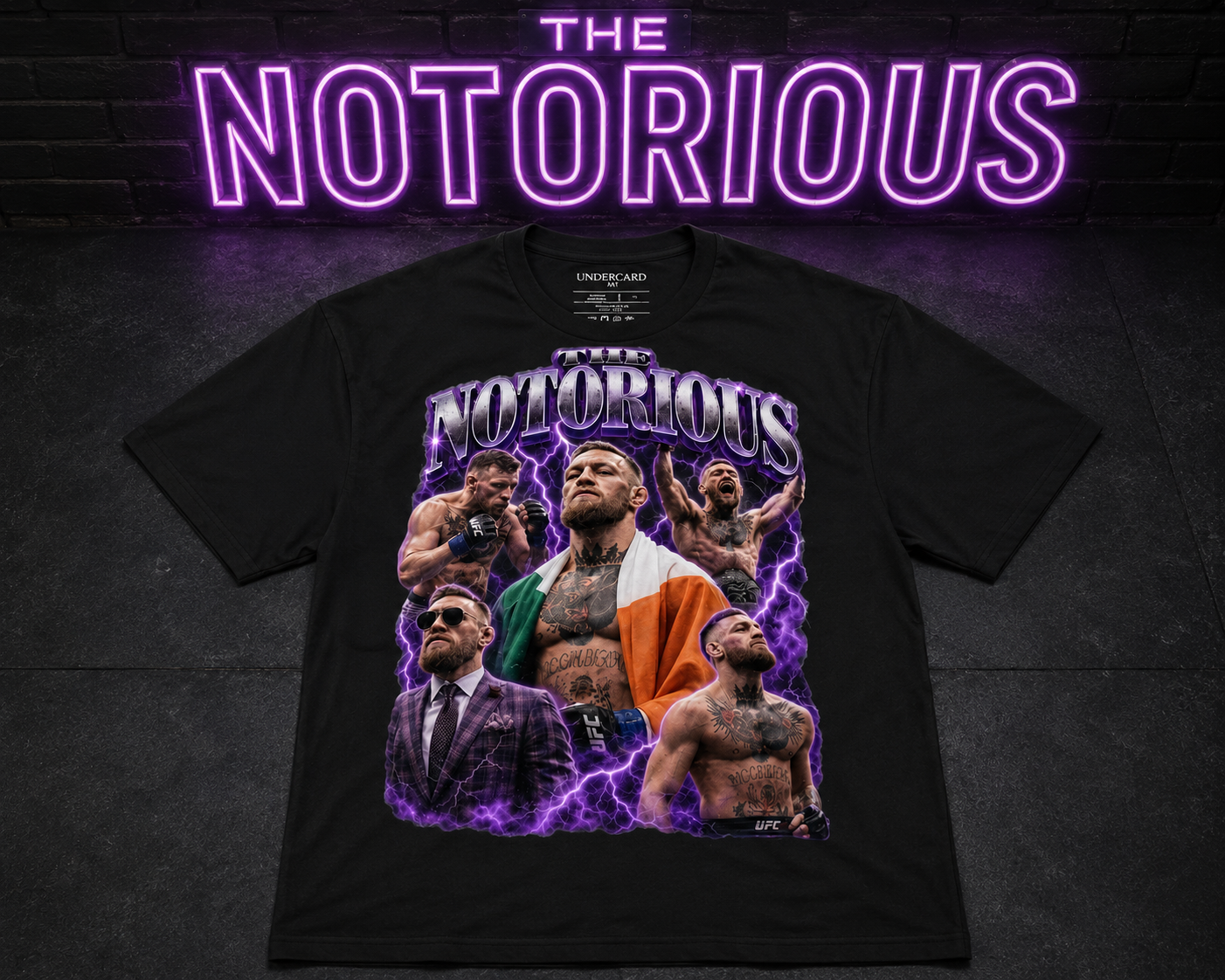 The Notorious Conor McGregor - Men's Regular Fit Tee | UFC Fighter Apparel