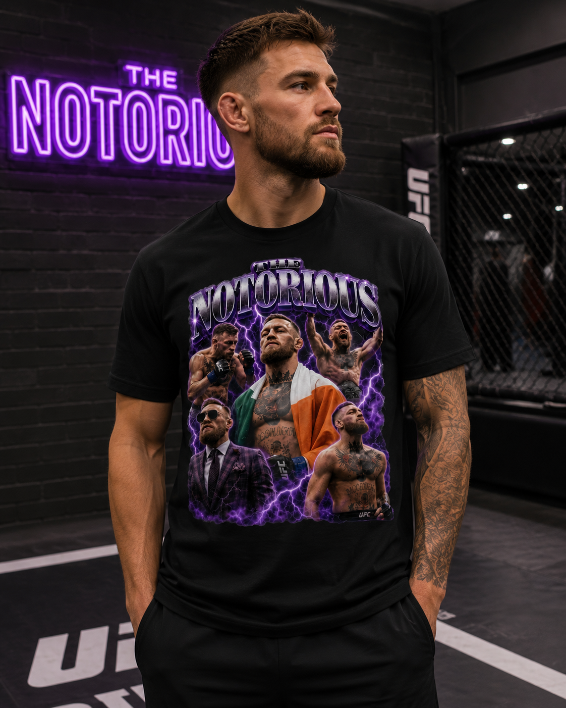 The Notorious Conor McGregor - Men's Regular Fit Tee | UFC Fighter Apparel