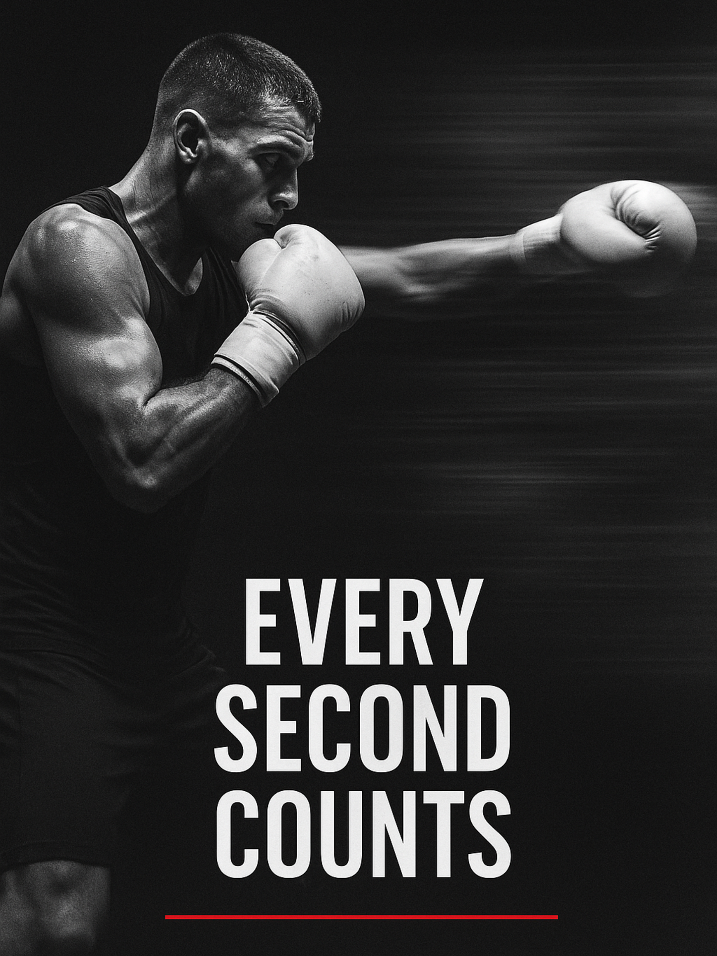Every Second Counts Motivational Poster