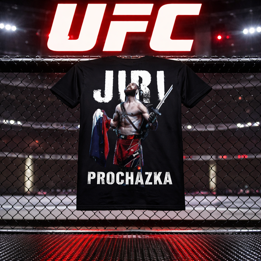 Jiri Prochazka T-Shirt - Men's Relaxed Fit Tee | UFC Streetwear