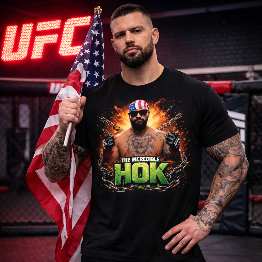 Josh Hokit T-Shirt - Men's Relaxed Fit Tee | UFC Fighter Streetwear