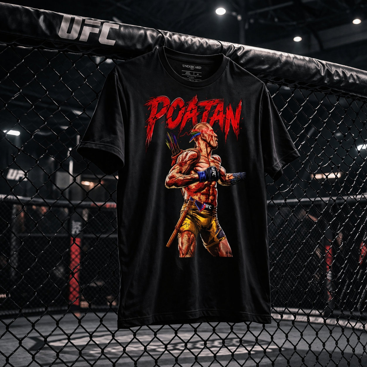 Alex Pereira Poatan T-Shirt - Men's Relaxed Fit Tee | UFC Streetwear