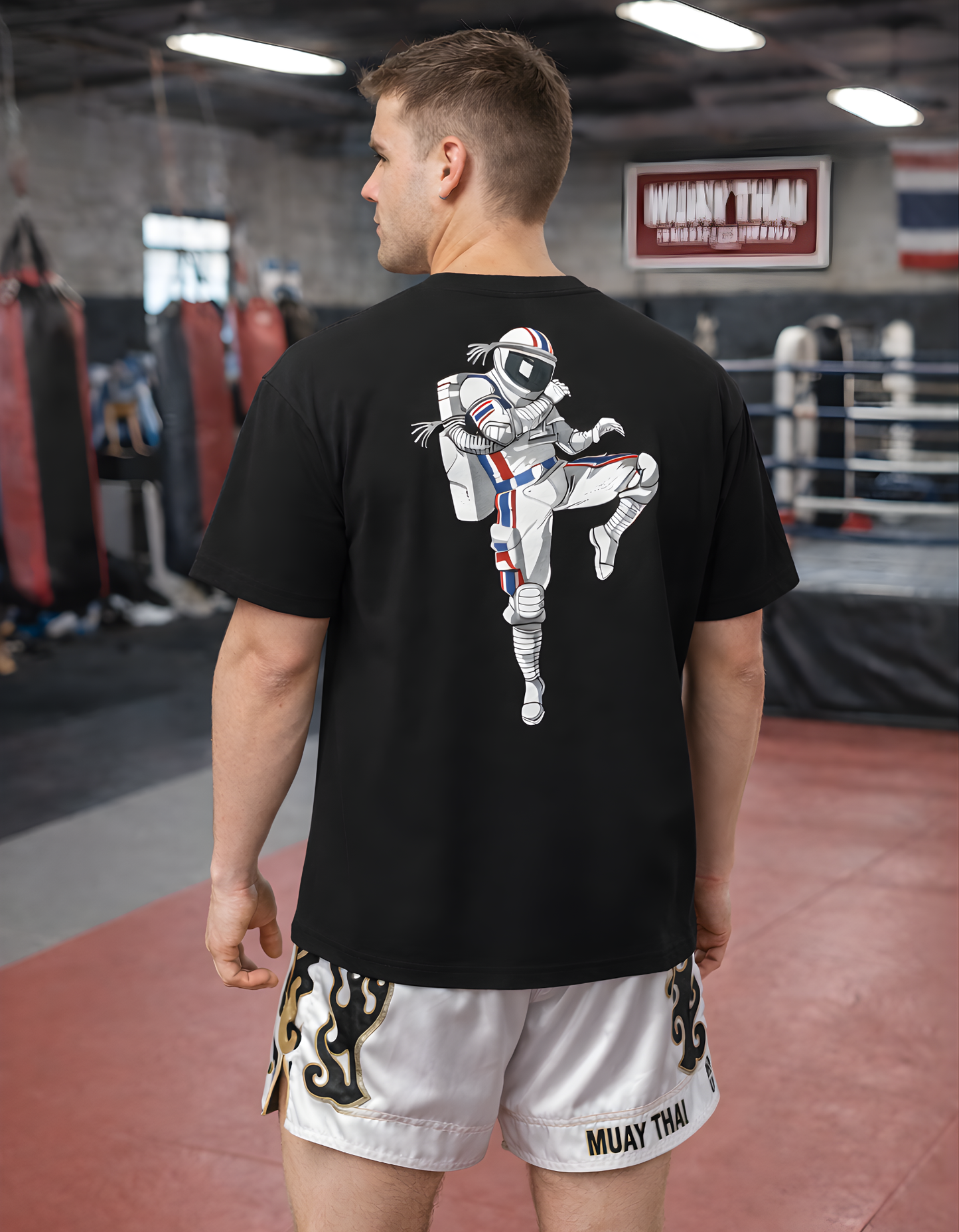 Men’s Muay Thai T-Shirt – Spaceman Muay Thai