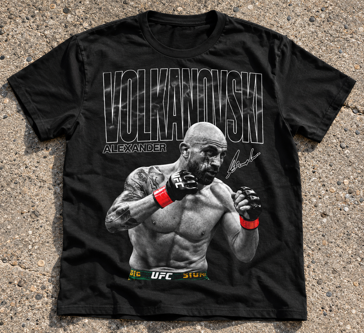 Alexander Volkanovski Shirt T-Shirt - Men's Regular Fit Tee | UFC Fighter Apparel