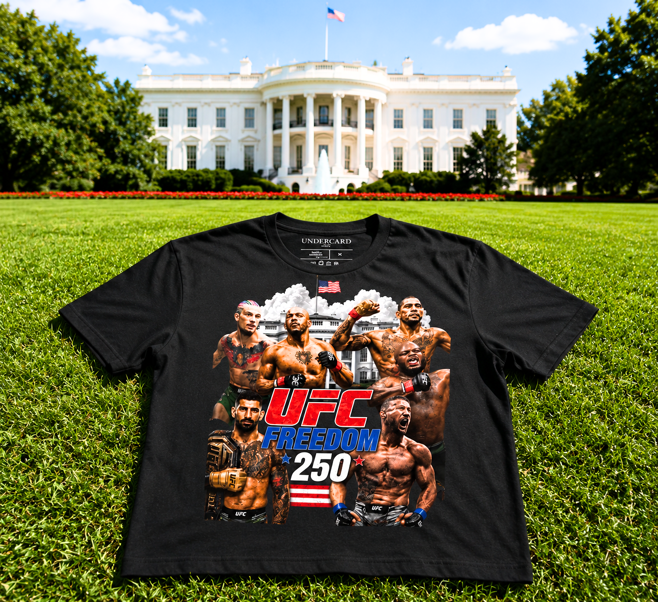 UFC Freedom 250 T-Shirt - Men's Regular Fit Tee | UFC Fighter Apparel
