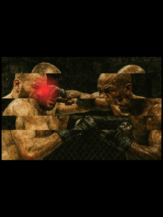 Sliced MMA Canvas