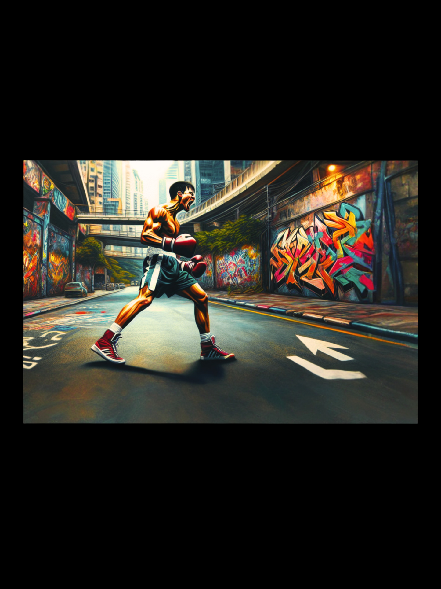 Street Boxer Poster